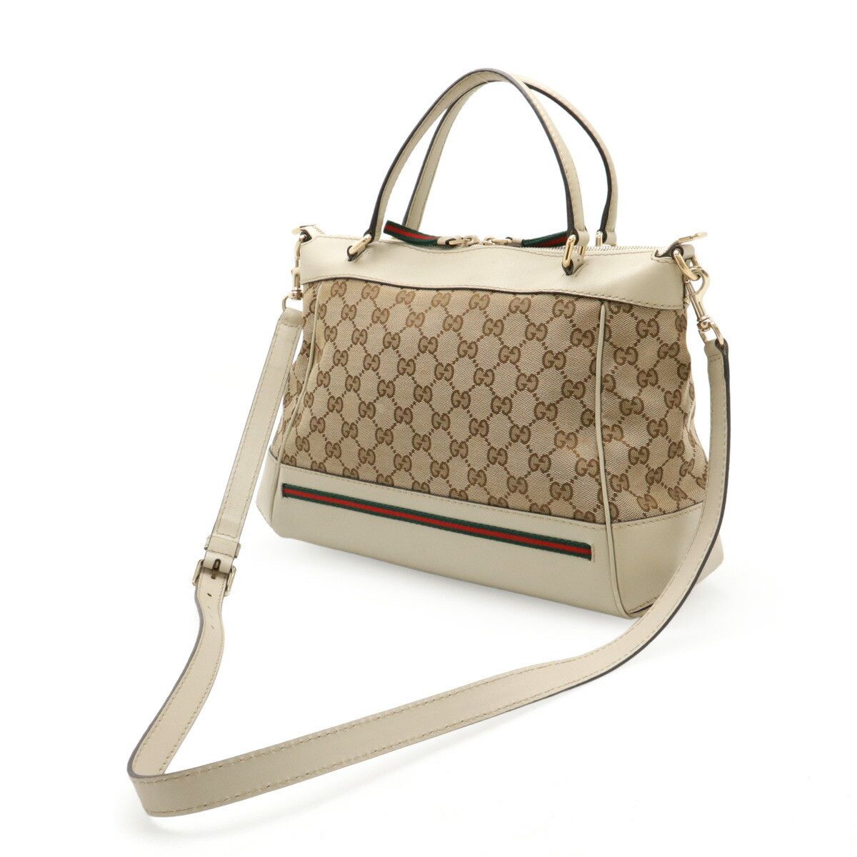 Gucci Gucci Gucci GG Canvas 2way Handbag Canvas Shoulder Bag 269894 Size ONE SIZE - 2 Thumbnail