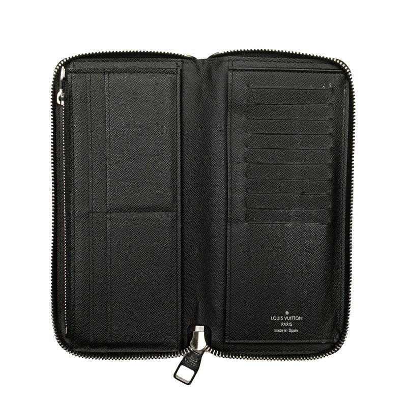 Louis Vuitton Louis Vuitton Louis Vuitton Zippy Wallet Vertical Taiga Long Wallet Leather Long Wallet M30503 Size ONE SIZE - 7 Thumbnail