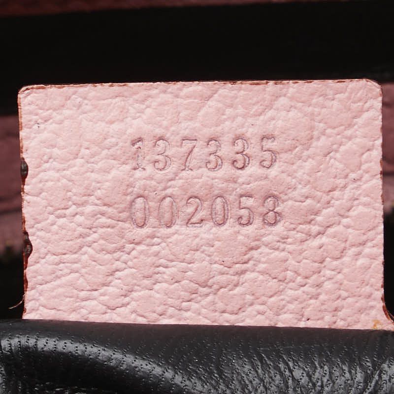 Gucci Gucci Gucci New Jackie Leather Shoulder Bag Leather Shoulder Bag 137335 Size ONE SIZE - 12 Thumbnail