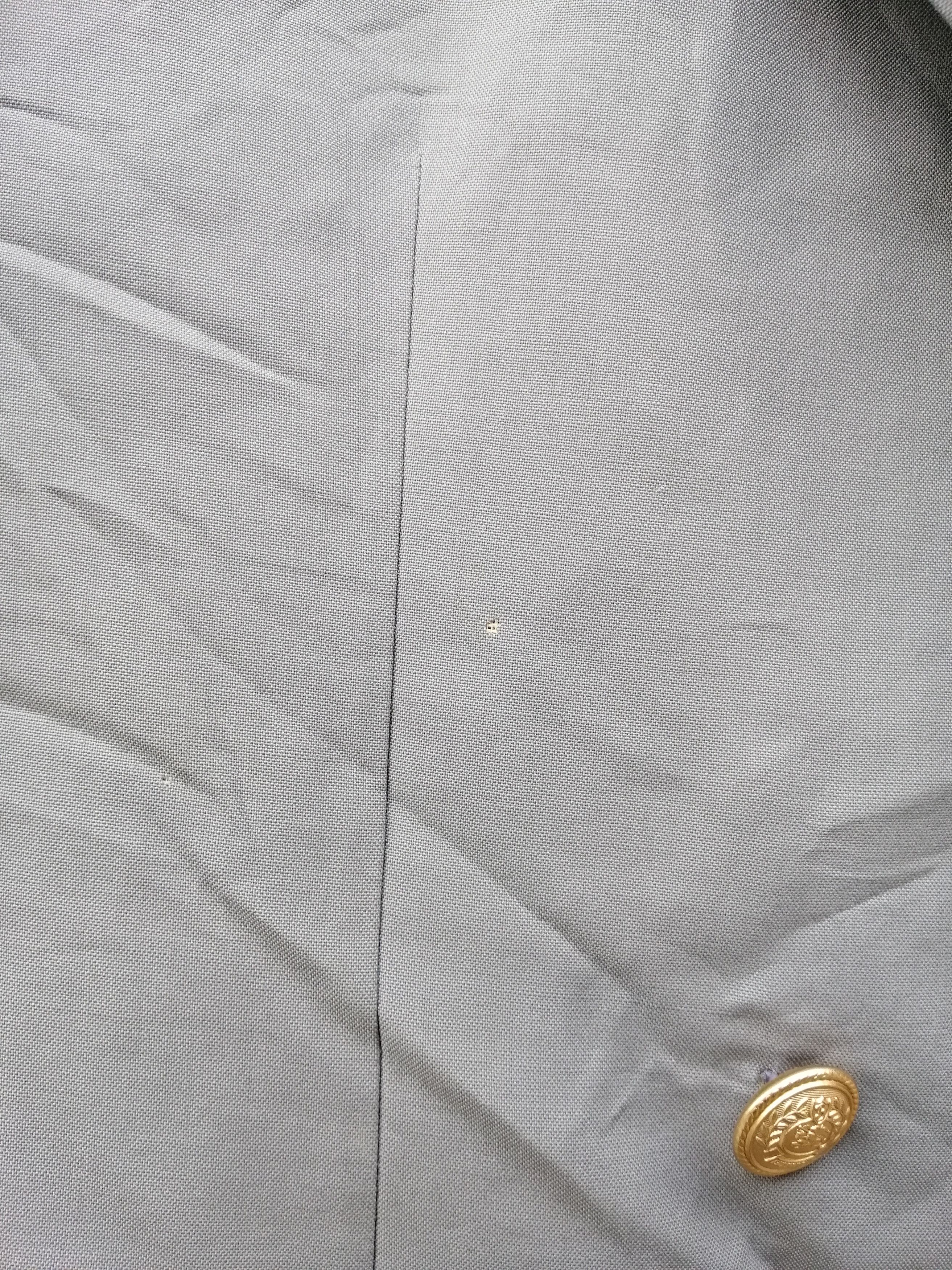 Burberry Vintage Burberry's Blazer Front Embroidered Logo Size 36S - 5 Thumbnail