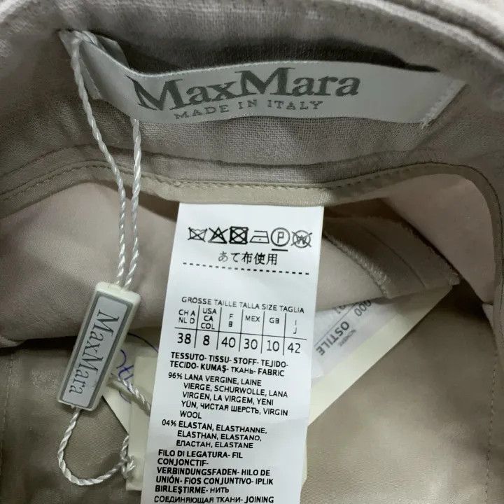 Max Mara Max Mara Casual Versatile Plain Pants 0079 Size US 42 / EU 58 - 6 Thumbnail