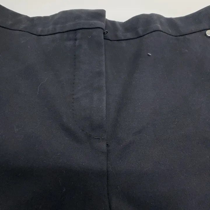 Max Mara Max Mara Casual Solid Black Pants 0079 Size US 40 / EU 56 - 6 Thumbnail
