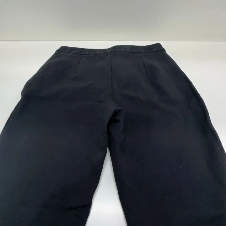 Max Mara Max Mara Casual Solid Black Pants 0079 Size US 40 / EU 56 - 13 Thumbnail