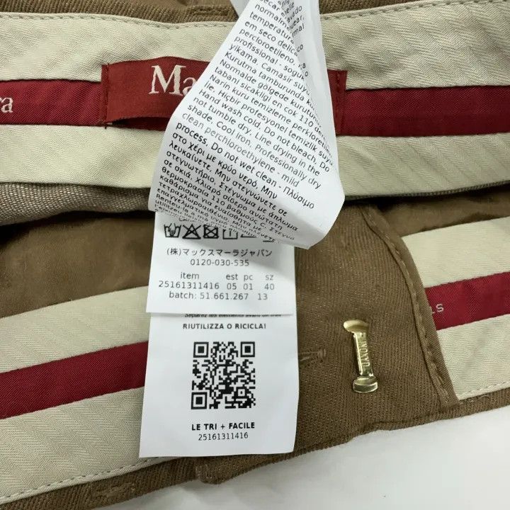 Max Mara Max Mara Stylish Versatile Long Pants 0079 Size US 40 / EU 56 - 6 Thumbnail
