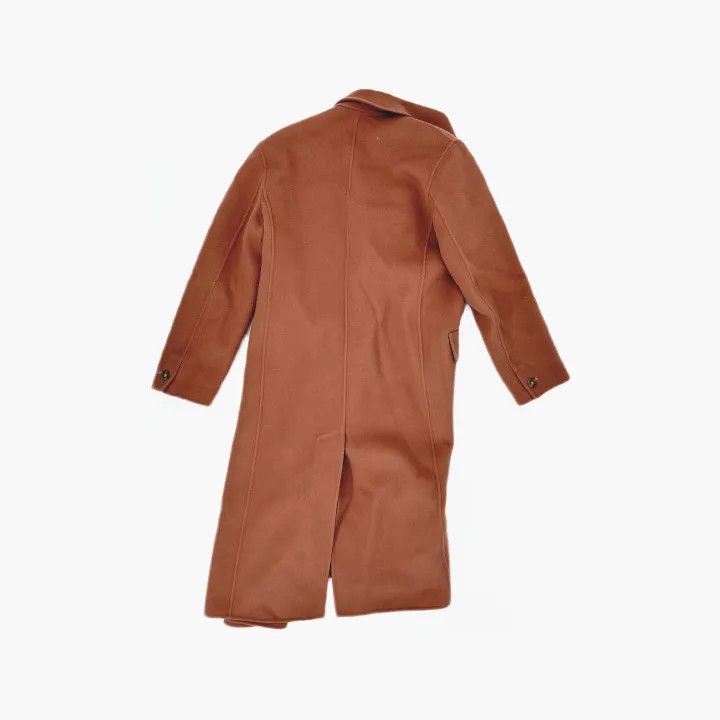 Max Mara Max Mara Pink Double-Breasted Wool Coat 0079 Size US M / EU 48-50 / 2 - 3 Thumbnail