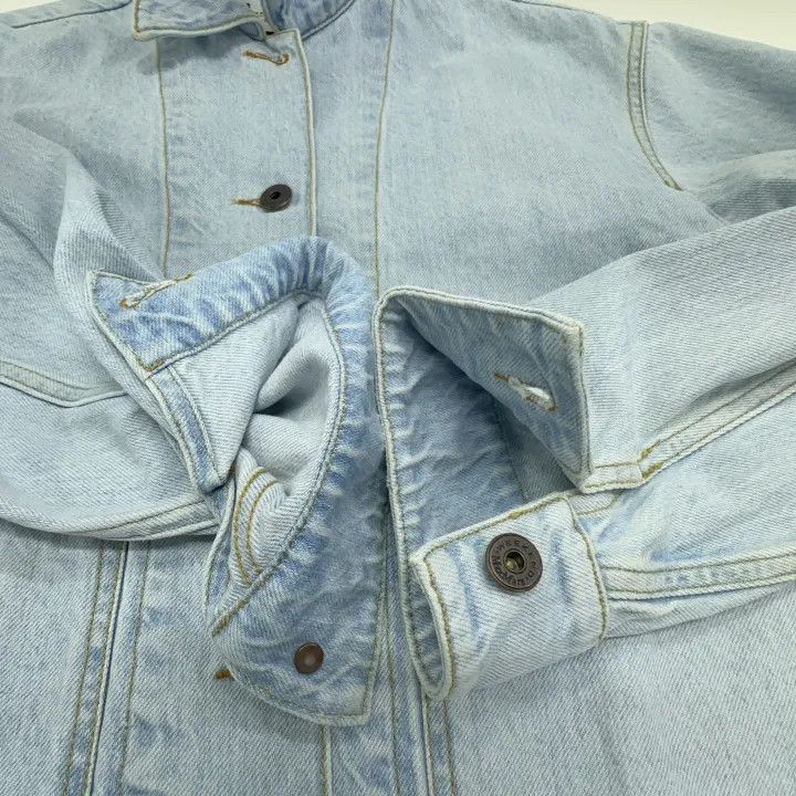 Max Mara WEEKEND MaxMara Casual Button-Up Denim Jacket 0079 Size US M / EU 48-50 / 2 - 9 Thumbnail