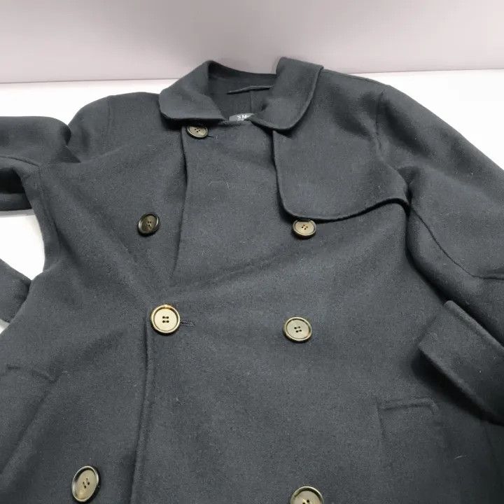 Max Mara S Max Mara Double-Breasted Long Sleeve Coat 0079 Size US S / EU 44-46 / 1 - 10 Thumbnail