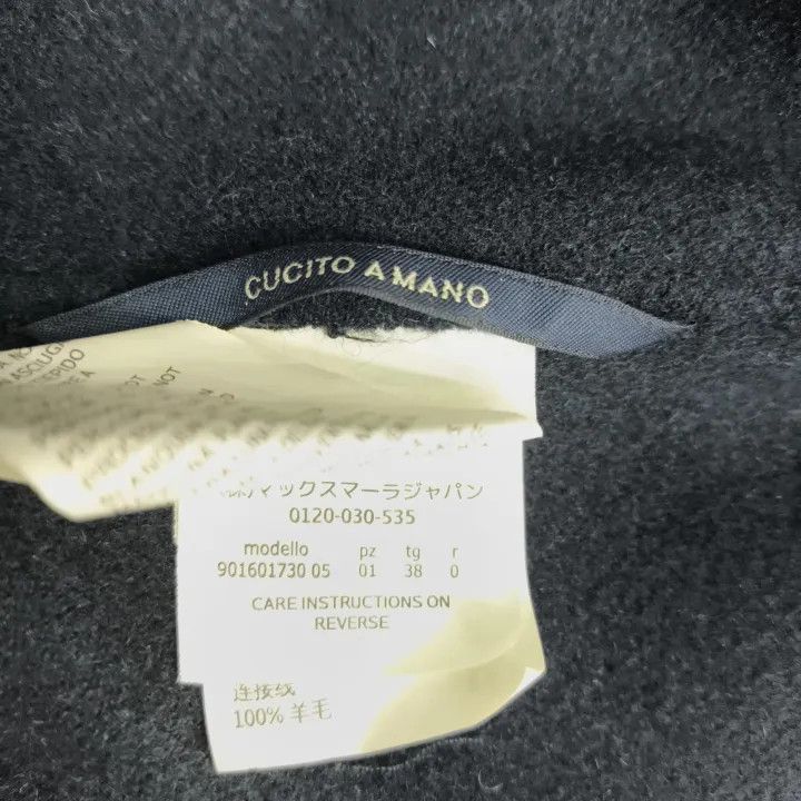 Max Mara S Max Mara Double-Breasted Long Sleeve Coat 0079 Size US S / EU 44-46 / 1 - 5 Thumbnail