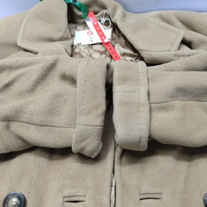 Max Mara Maxmara Stylish Brown Double-Breasted Coat 0079 Size US M / EU 48-50 / 2 - 14 Thumbnail
