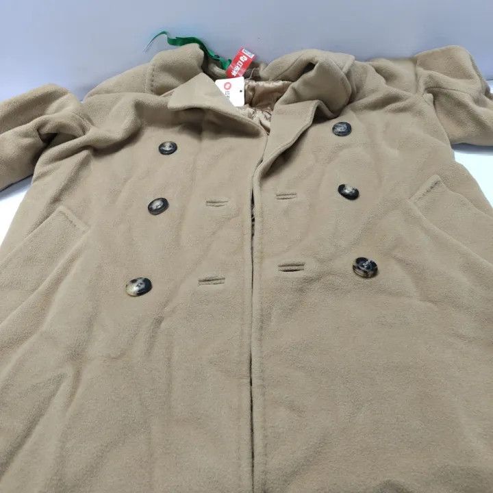 Max Mara Maxmara Stylish Brown Double-Breasted Coat 0079 Size US M / EU 48-50 / 2 - 10 Thumbnail