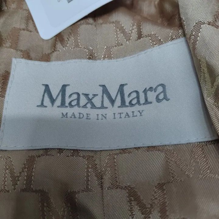Max Mara Maxmara Stylish Brown Double-Breasted Coat 0079 Size US M / EU 48-50 / 2 - 4 Thumbnail