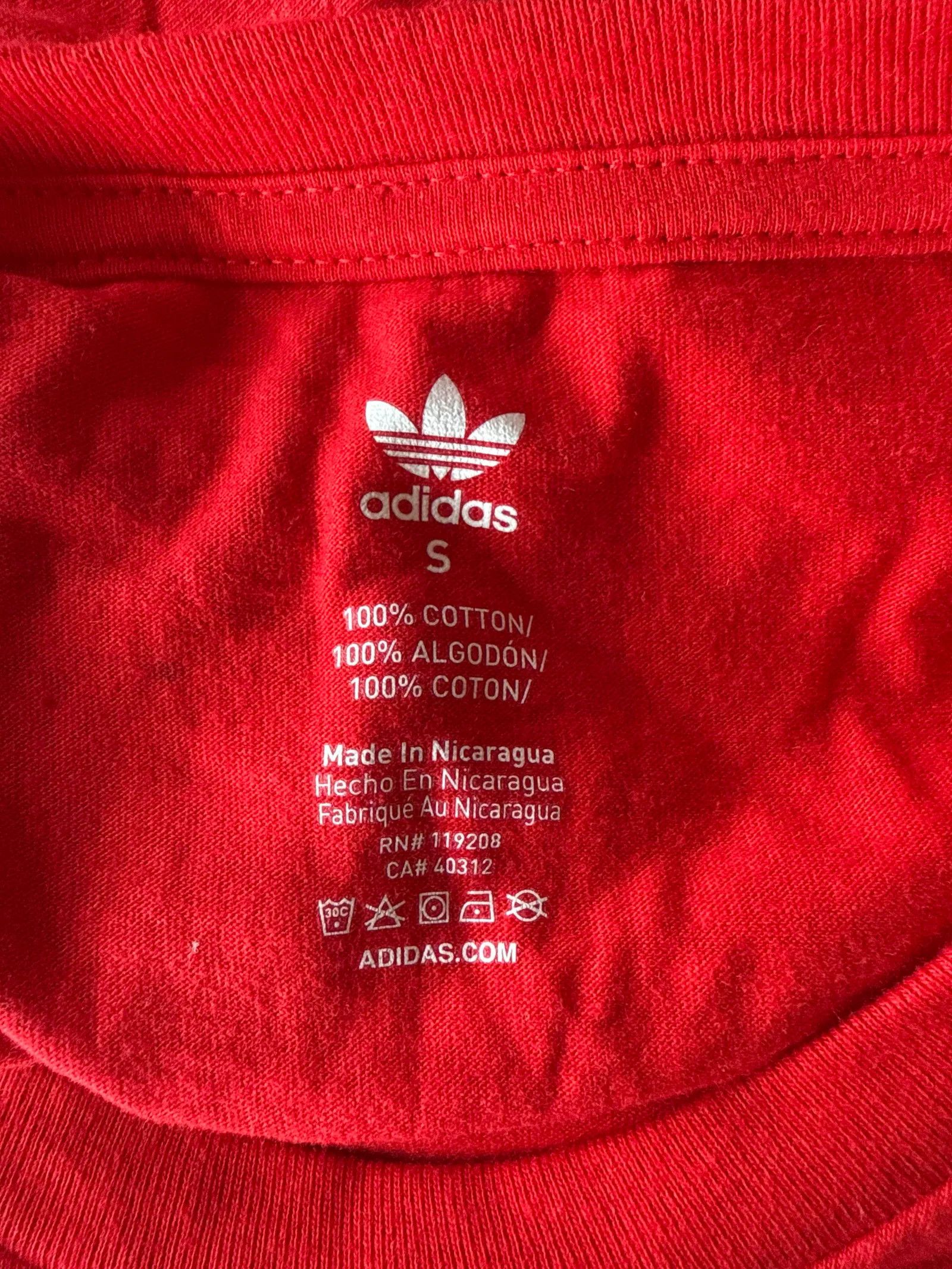 Adidas Adidas Short Sleeve T-shirt Size S / US 4 / IT 40 - 2 Thumbnail