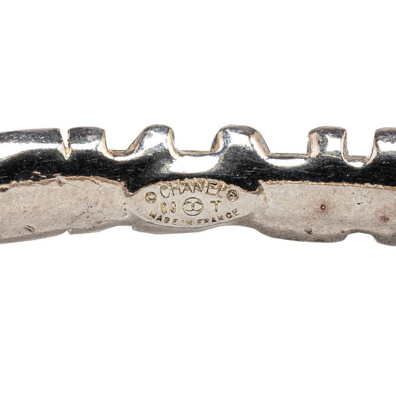 Chanel Chanel Chanel Logo Coco Mark Metal Bracelet Metal Bracelet Size ONE SIZE - 5 Thumbnail