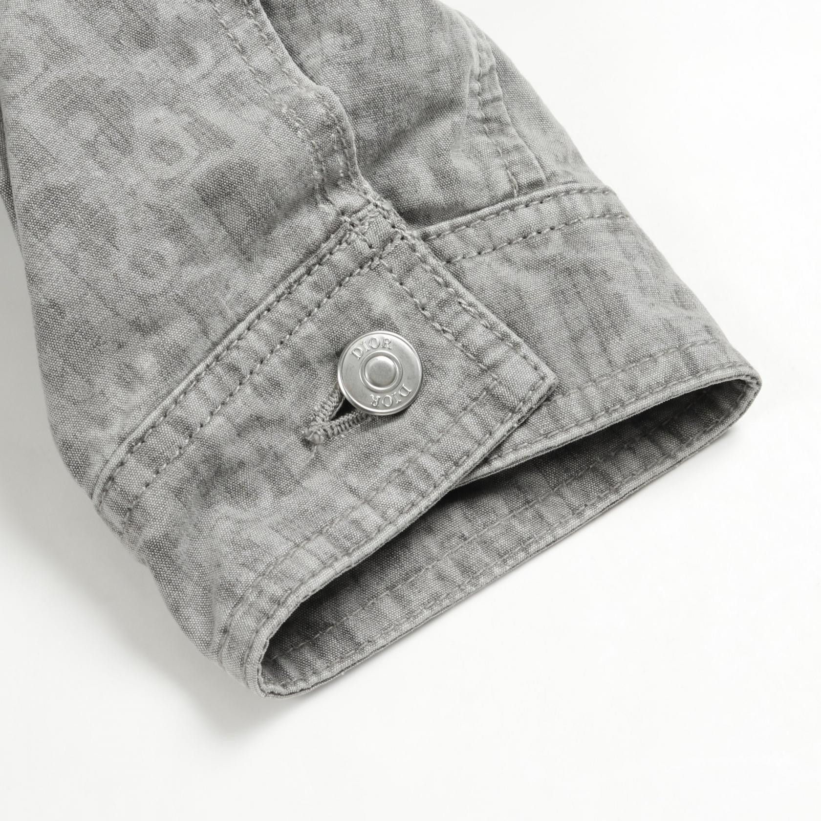 Dior Dior Dior Oblique Cotton Jacket Cotton Outerwear 513D499A3001 Size ONE SIZE - 5 Thumbnail