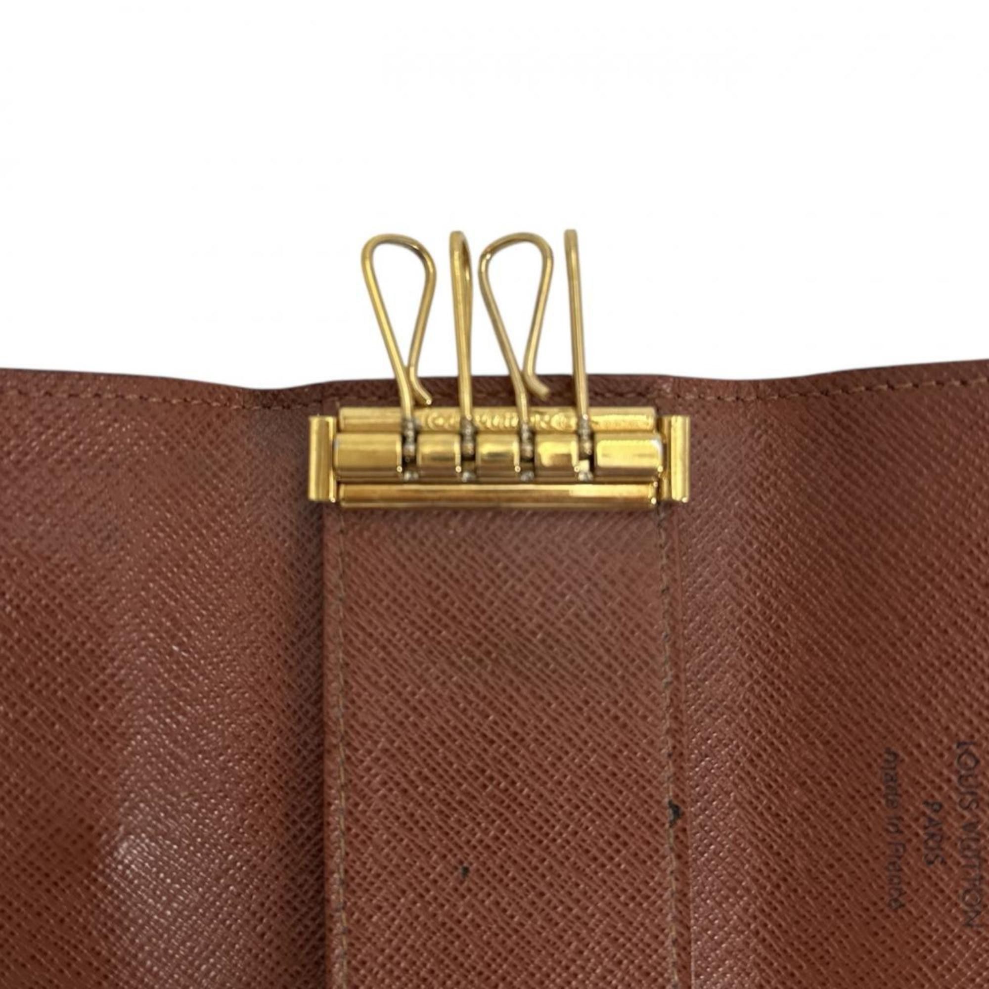 Louis Vuitton Louis Vuitton Key Case 4 Monogram Multicle Canvas M62631 Brown Size ONE SIZE - 7 Thumbnail