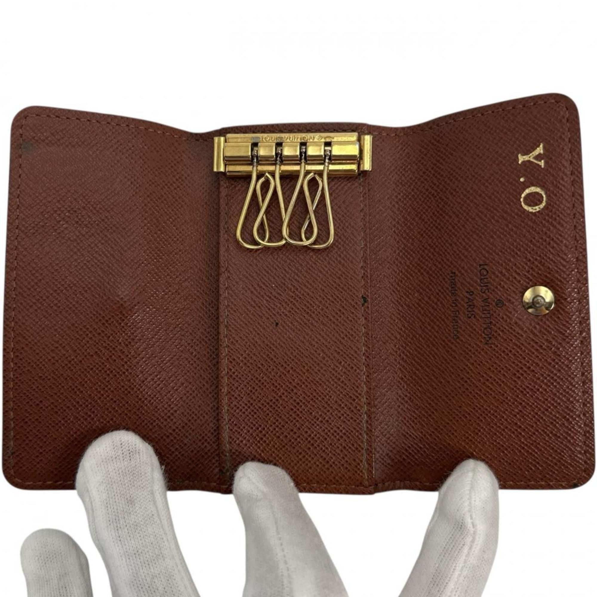 Louis Vuitton Louis Vuitton Key Case 4 Monogram Multicle Canvas M62631 Brown Size ONE SIZE - 6 Thumbnail