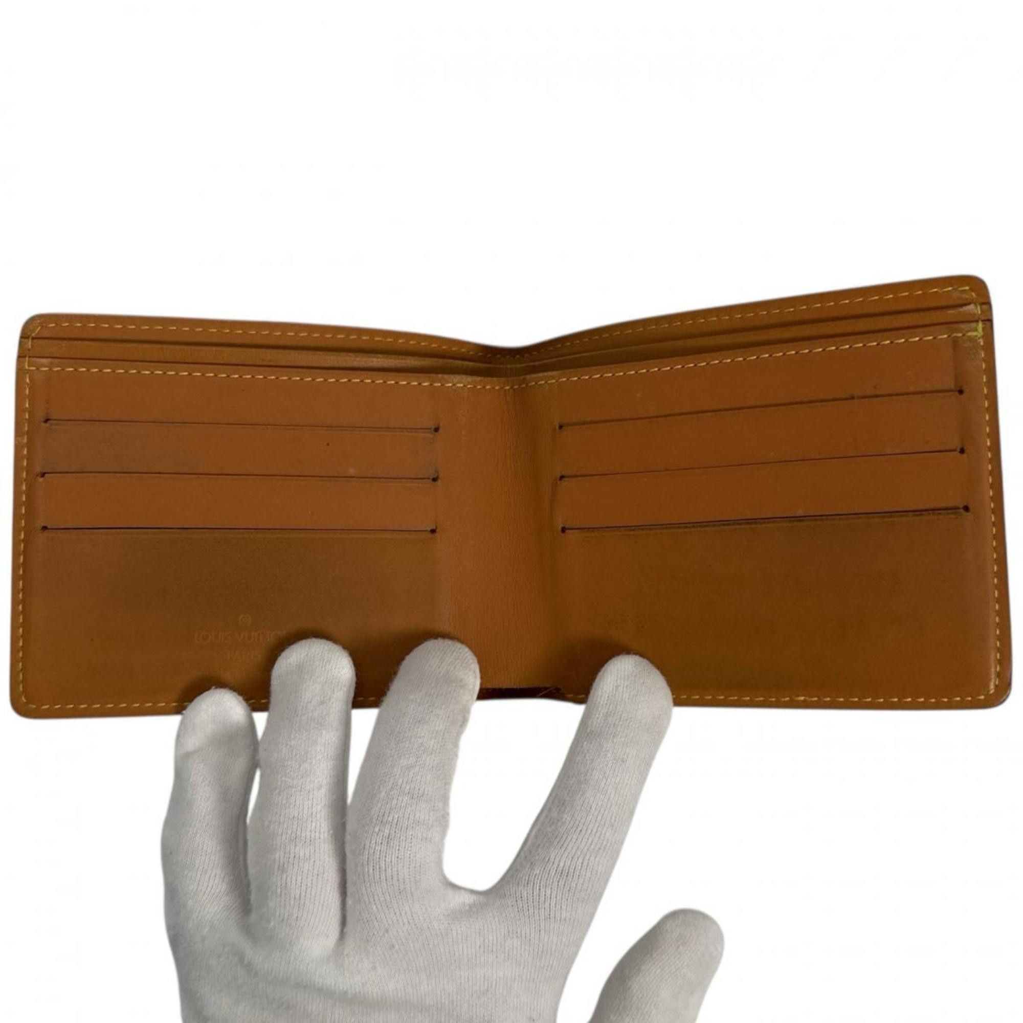 Louis Vuitton Louis Vuitton Bi-fold wallet Porte-Vieux Cartes de Credit Nomad Leather M85015 Brown Size ONE SIZE - 6 Thumbnail