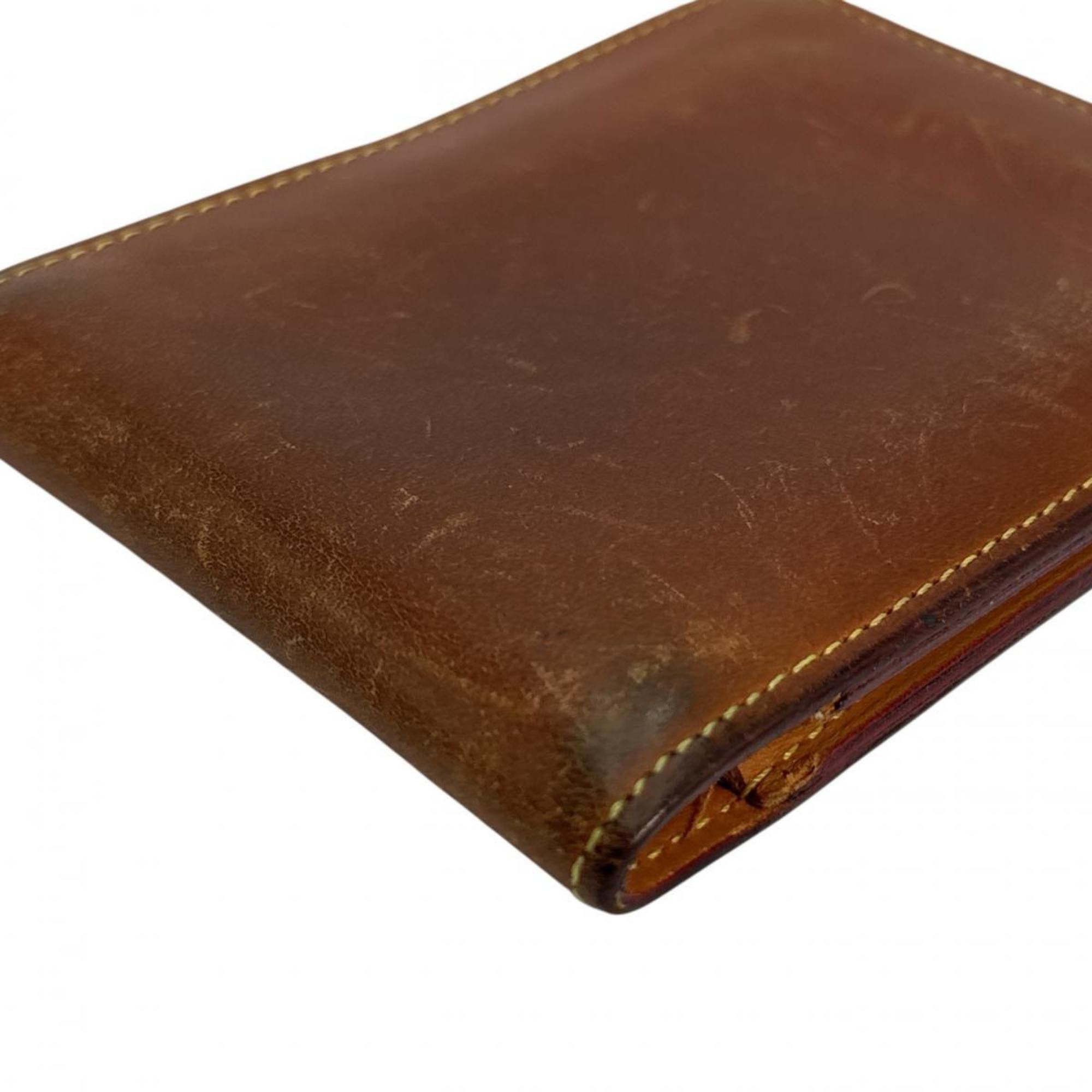 Louis Vuitton Louis Vuitton Bi-fold wallet Porte-Vieux Cartes de Credit Nomad Leather M85015 Brown Size ONE SIZE - 5 Thumbnail