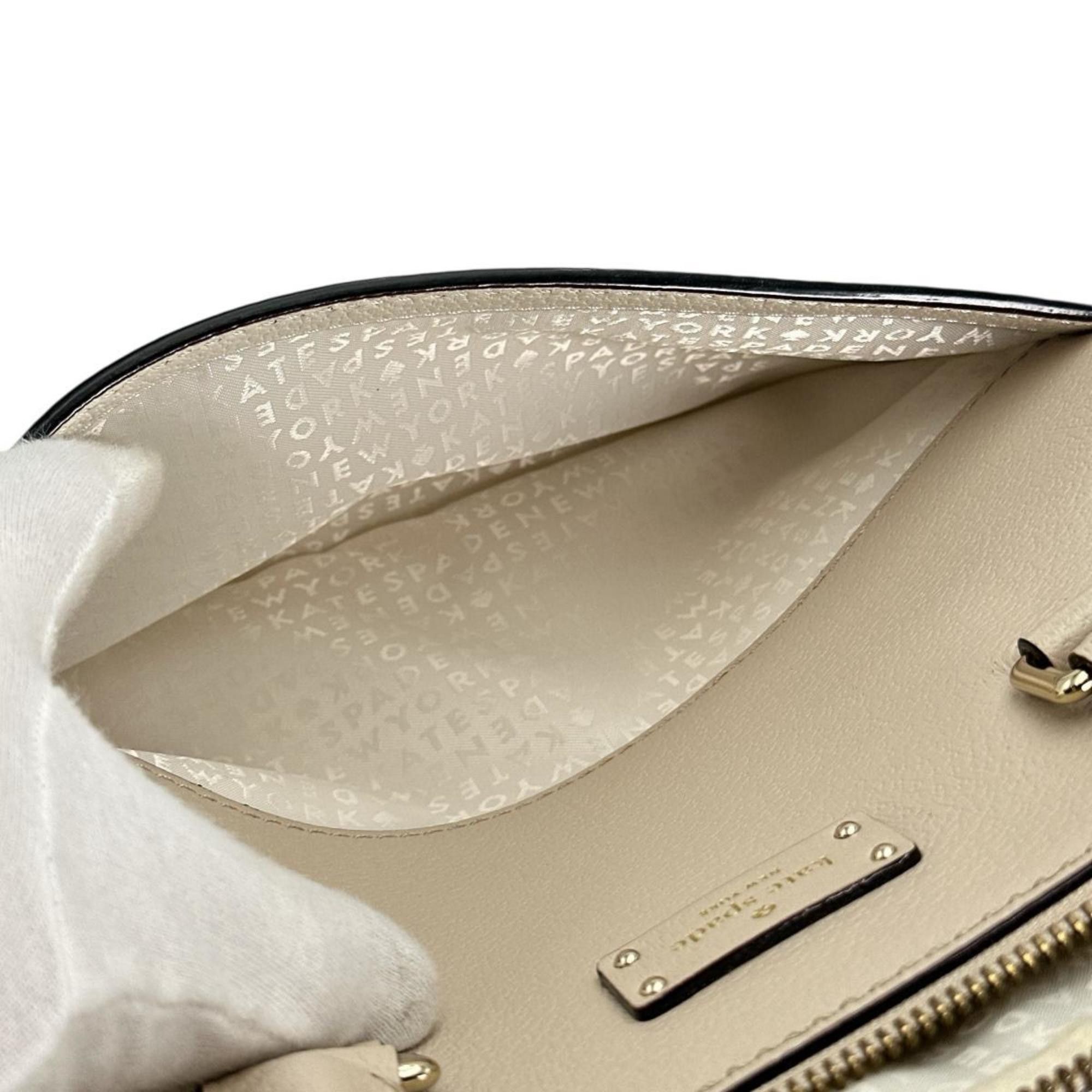 Kate Spade Kate Spade Handbag 2WAY Bag Leather Beige Size ONE SIZE - 16 Thumbnail