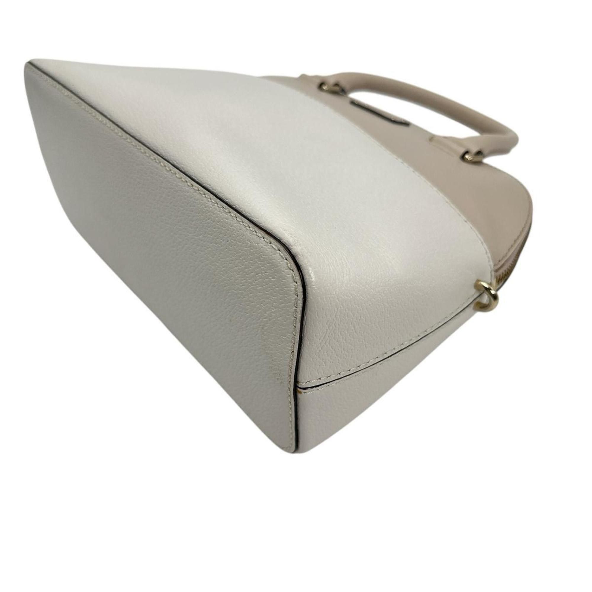 Kate Spade Kate Spade Handbag 2WAY Bag Leather Beige Size ONE SIZE - 5 Thumbnail