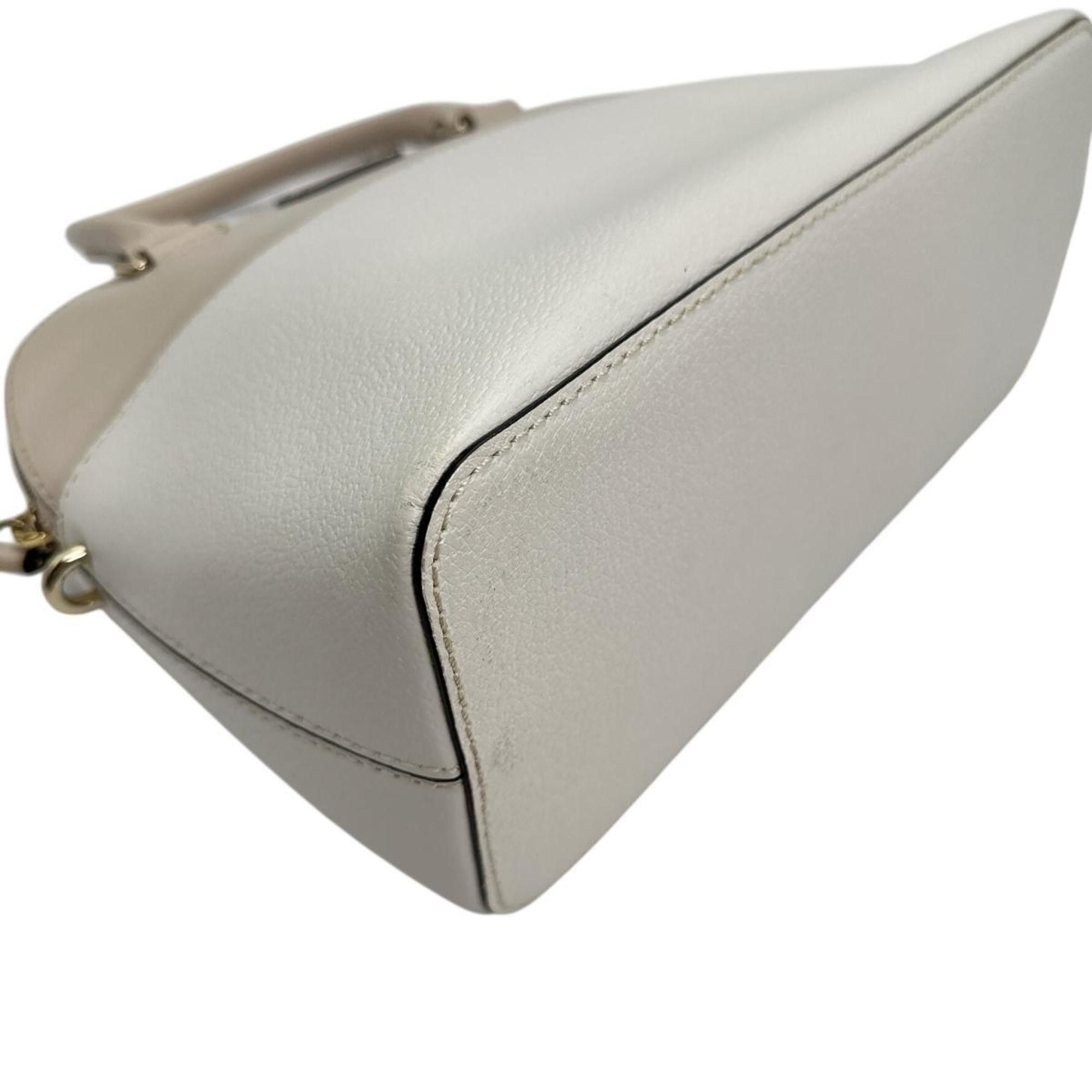 Kate Spade Kate Spade Handbag 2WAY Bag Leather Beige Size ONE SIZE - 6 Thumbnail