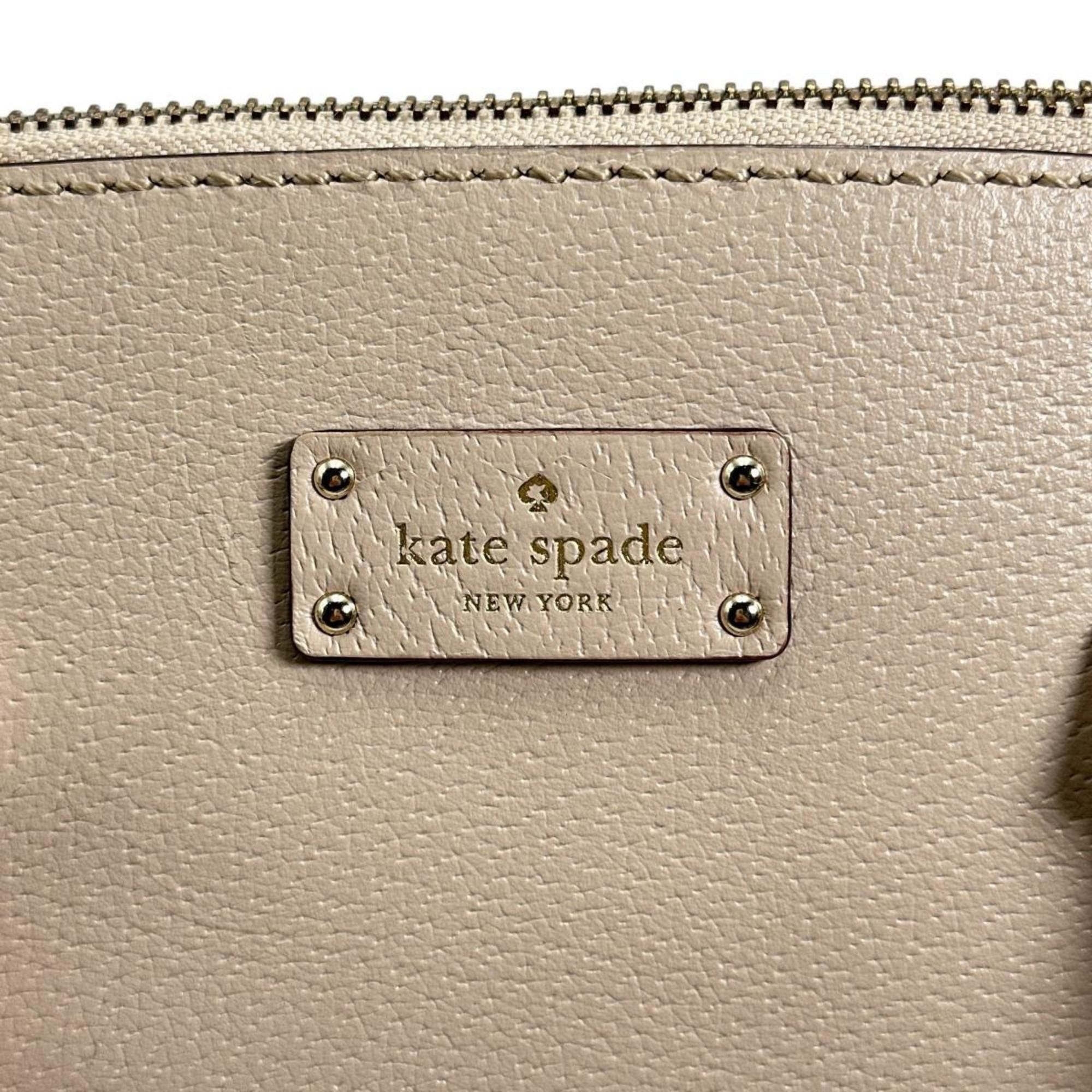 Kate Spade Kate Spade Handbag 2WAY Bag Leather Beige Size ONE SIZE - 13 Thumbnail
