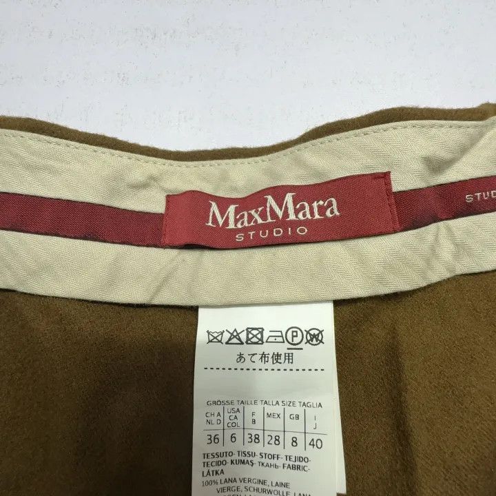 Max Mara Maxmara Relaxed Fit Wide Leg Pants 0079 Size 40" / US 18 - 4 Thumbnail