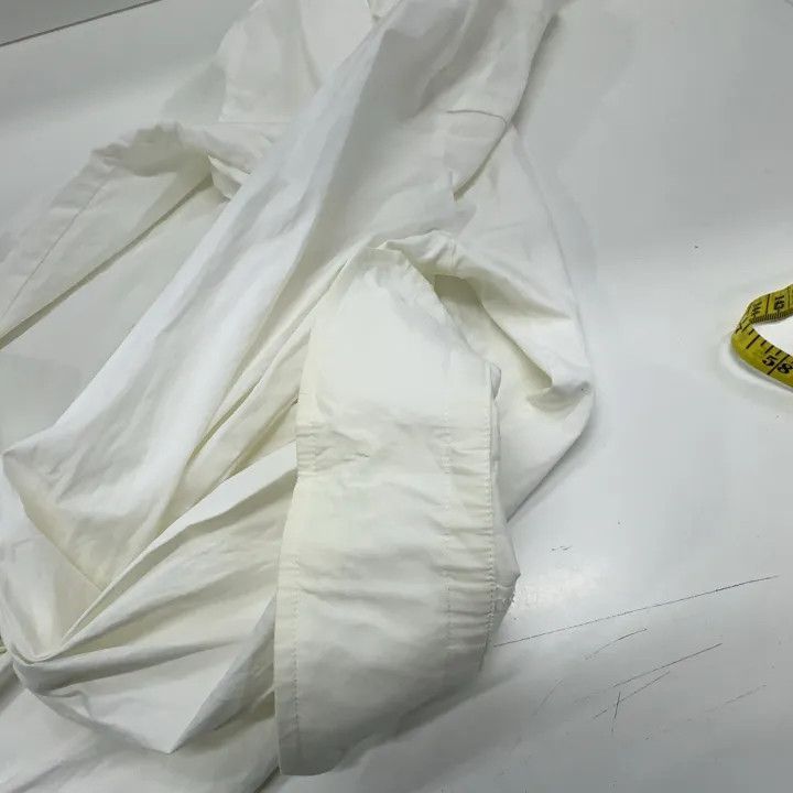 Max Mara Max Mara Casual Ruffled White Shirt 0079 Size S / US 4 / IT 40 - 13 Thumbnail