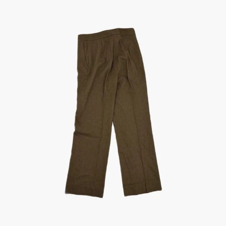 Max Mara Maxmara Casual Chic Straight-leg Trousers 0079 Size 40" / US 18 - 3 Thumbnail