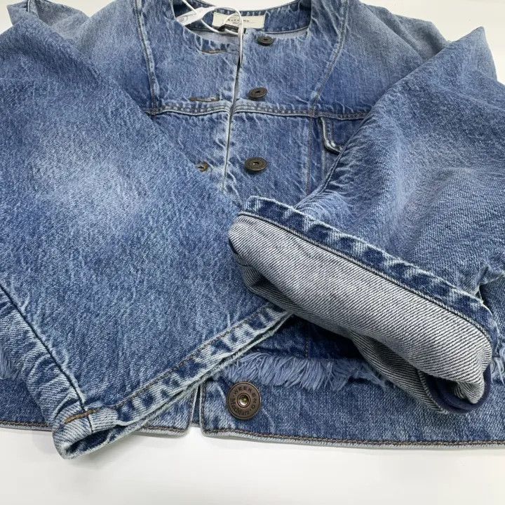 Max Mara WEEKEND MaxMara Casual Denim Jacket 0079 Size S / US 4 / IT 40 - 9 Thumbnail