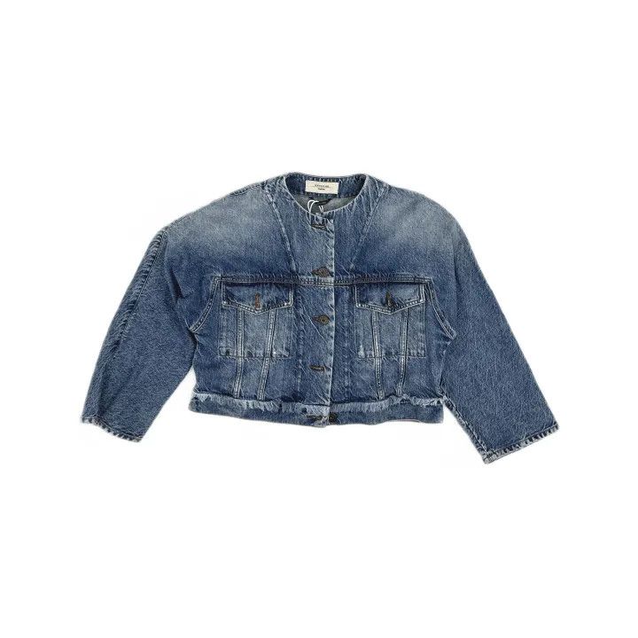 Max Mara WEEKEND MaxMara Casual Denim Jacket 0079 Size S / US 4 / IT 40 - 2 Thumbnail