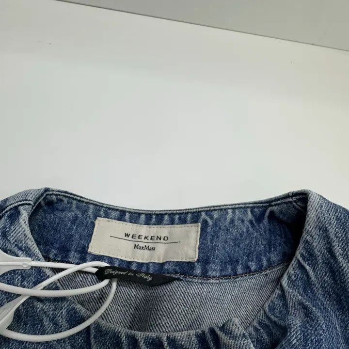 Max Mara WEEKEND MaxMara Casual Denim Jacket 0079 Size S / US 4 / IT 40 - 6 Thumbnail