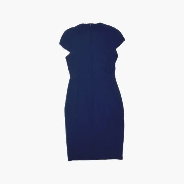 Max Mara MaxMara Elegant Form-Fitting Dress in Navy 0079 Size S / US 4 / IT 40 - 3 Thumbnail