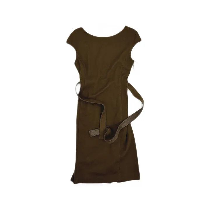 Max Mara Maxmara Casual Stylish Solid Color Dress 0079 Size M / US 6-8 / IT 42-44 - 2 Thumbnail