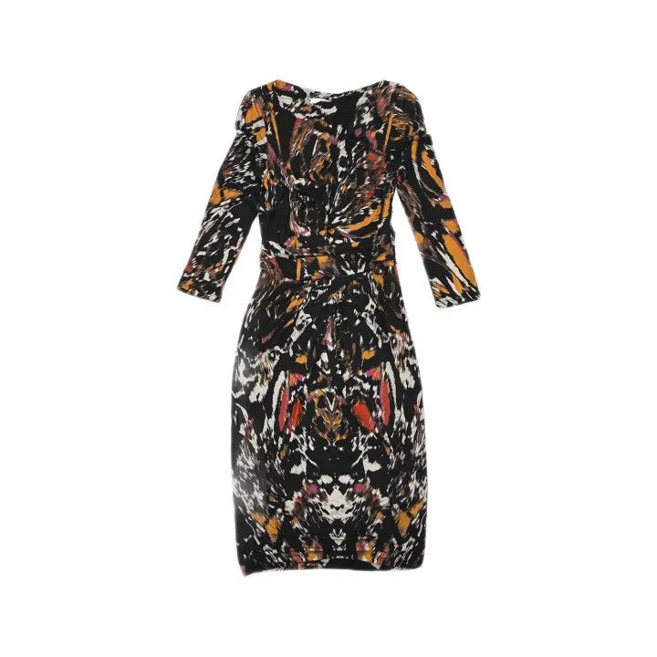 Max Mara MaxMara Stylish Long Sleeve Dress 0079 Size M / US 6-8 / IT 42-44 - 2 Thumbnail