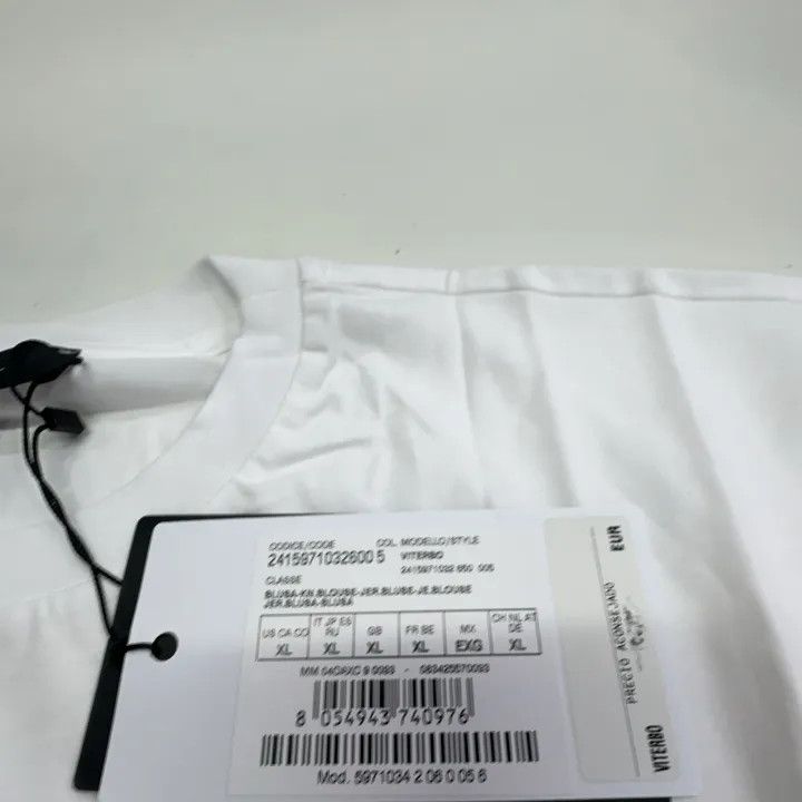 Max Mara Maxmara Casual Print Short Sleeve Tee 0079 Size XL / US 12-14 / IT 48-50 - 5 Thumbnail