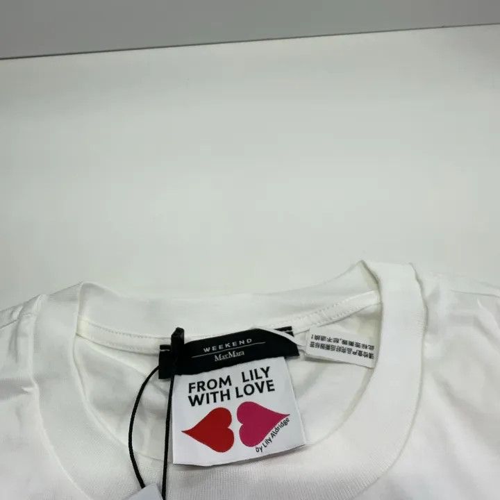 Max Mara Maxmara Casual Short Sleeve Graphic Tee 0079 Size XS / US 0-2 / IT 36-38 - 4 Thumbnail