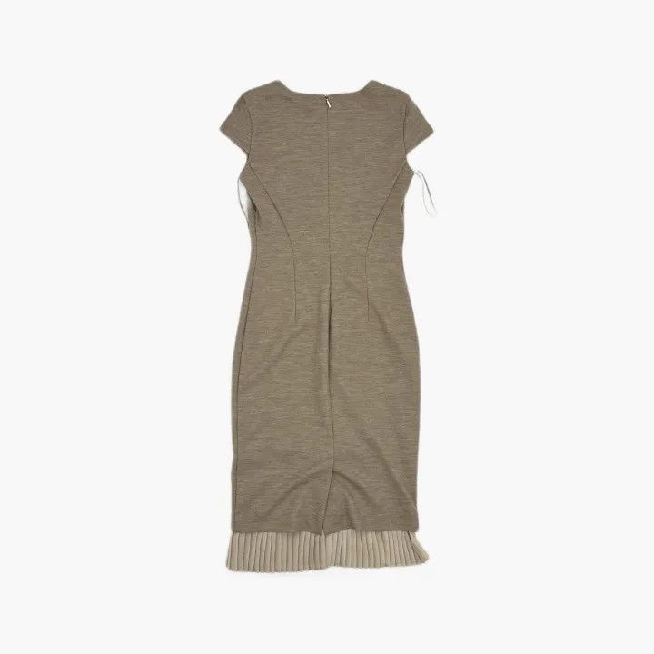 Max Mara Maxmara Stylish Plain Casual Dress 0079 Size M / US 6-8 / IT 42-44 - 3 Thumbnail