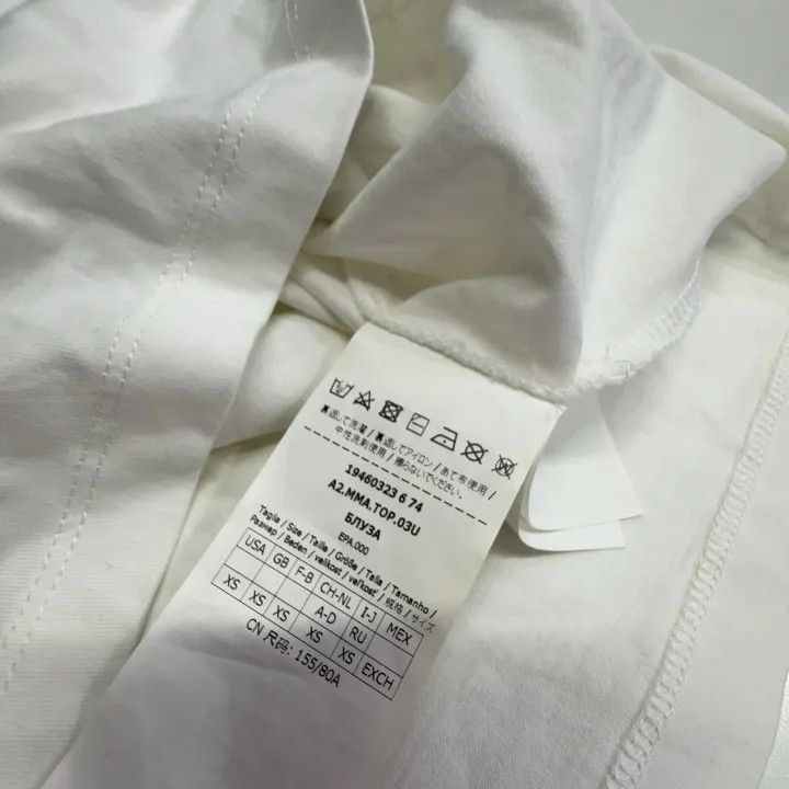 Max Mara MaxMara Casual Comfortable Round Neck T-Shirt 0079 Size XS / US 0-2 / IT 36-38 - 4 Thumbnail