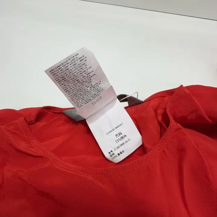 Max Mara Max Mara Casual Red T-Shirt for Women 0079 Size S / US 4 / IT 40 - 5 Thumbnail