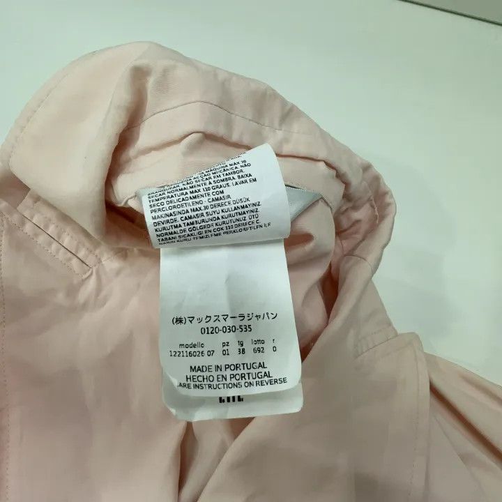 Max Mara Maxmara Casual Belted Dress in Light Pink 0079 Size M / US 6-8 / IT 42-44 - 5 Thumbnail