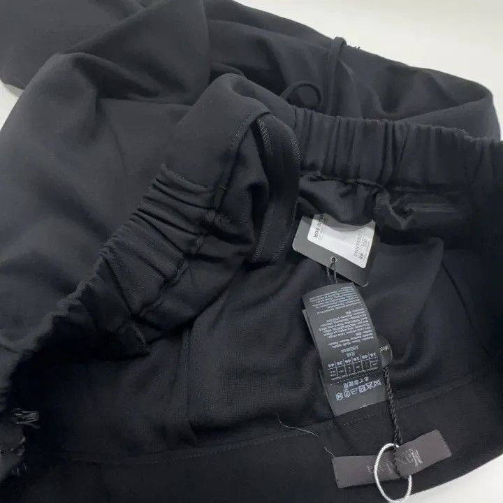 Max Mara Max Mara Casual Black Elastic Pants 0079 Size 42" / US 20 - 6 Thumbnail