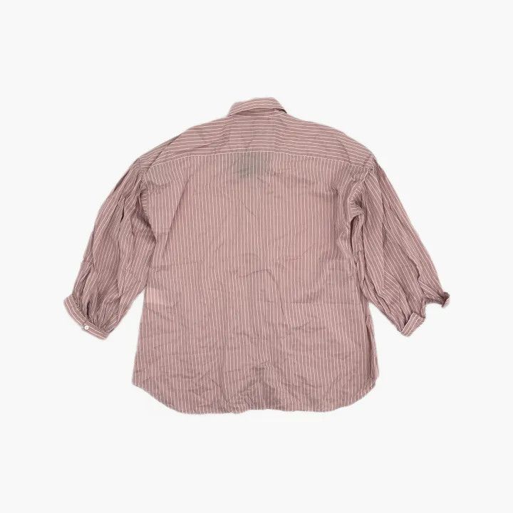 Max Mara Maxmara Striped Button-Up Long Sleeve Shirt 0079 Size S / US 4 / IT 40 - 3 Thumbnail
