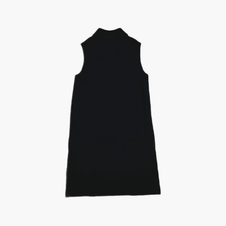Max Mara Maxmara Stylish Sleeveless Dress in Black 0079 Size L / US 10 / IT 46 - 3 Thumbnail