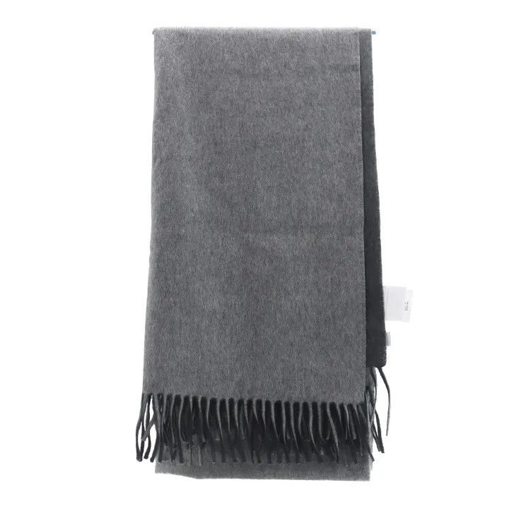 Max Mara MaxMara Logo Fashion Grey Scarf 0079 Size ONE SIZE - 2 Thumbnail