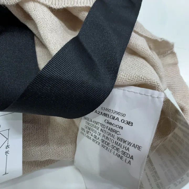 Max Mara Maxmara Lightweight Button-Up Knit Sweater 0079 Size S / US 4 / IT 40 - 4 Thumbnail