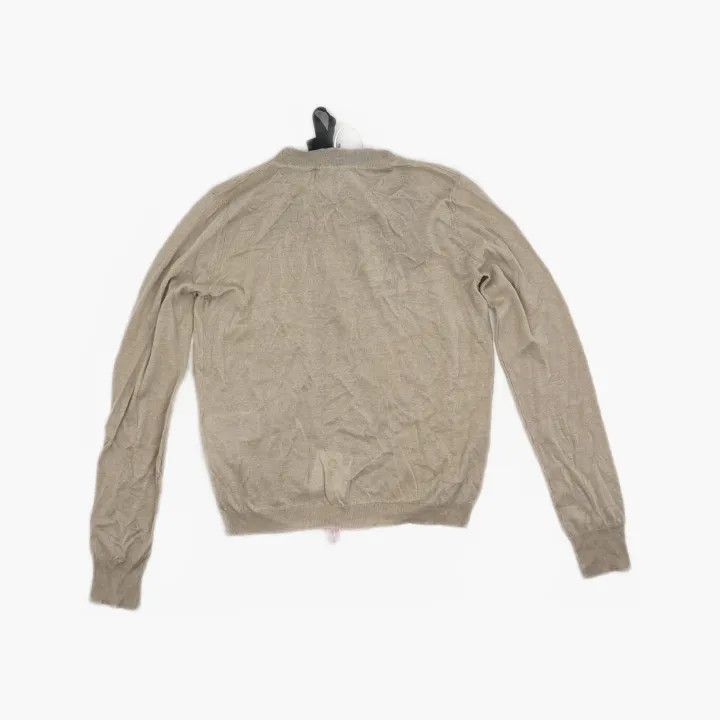 Max Mara Maxmara Lightweight Button-Up Knit Sweater 0079 Size S / US 4 / IT 40 - 3 Thumbnail