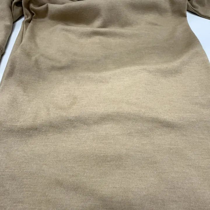 Max Mara Maxmara Stylish Beige High Neck Dress 0079 Size M / US 6-8 / IT 42-44 - 6 Thumbnail