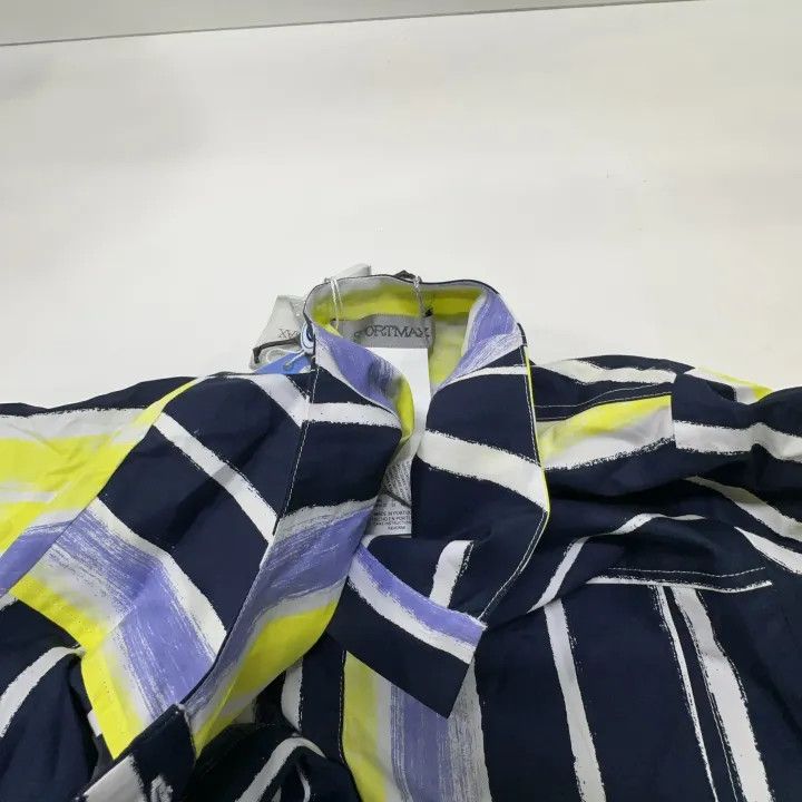Max Mara Maxmara Stylish Irregular Short Sleeve Dress 0079 Size M / US 6-8 / IT 42-44 - 8 Thumbnail