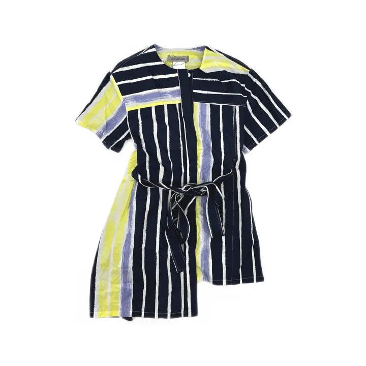 Max Mara Maxmara Stylish Irregular Short Sleeve Dress 0079 Size M / US 6-8 / IT 42-44 - 2 Thumbnail